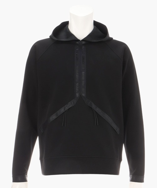 BRIEFING（ブリーフィング）の「【ブリーフィングゴルフ】CE MENS LOGO TAPE HOODIE RELAXED FIT（パーカー・メンズ・ブラック・L/M）」の2枚目の写真