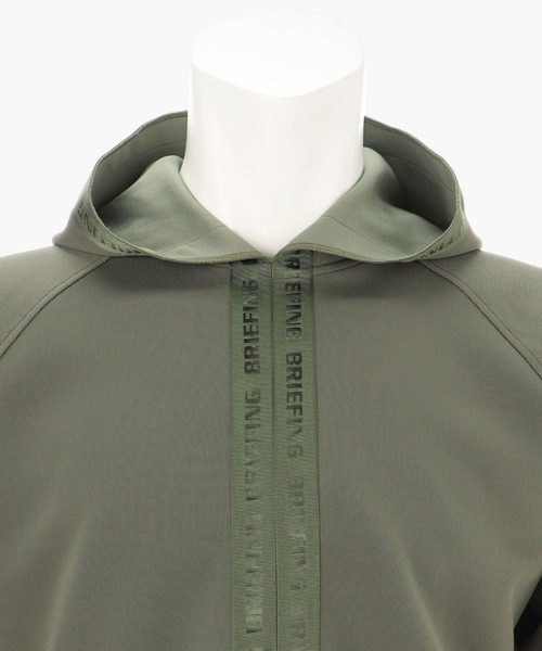 ブリーフィング CE LOGO TAPE HOODIE RELAXED FIT