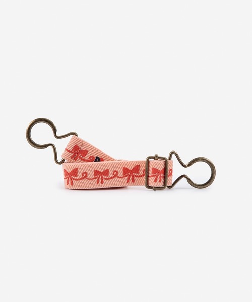 BOBO CHOSES(ボボショーズ)の「Ribbon Bow All Over belt(ベルト・キッズ・ピンク・75/60)」の3枚目の写真
