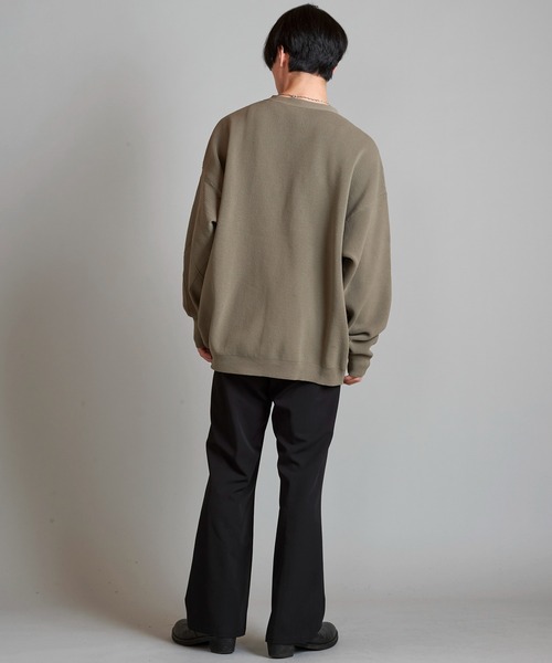 NO ID.（ノーアイディ）の「【NO ID.】Changing Knit V-Neck Cardigan / チェンジング ニット Vネック カーディガン（カーディガン/ボレロ・メンズ・グレイッシュベージュ/グレー/ブラック・ONE SIZE）」の18枚目の写真