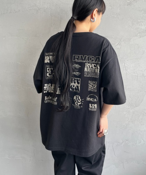 RVCA（ルーカ）の「[RVCA/ルーカ] BILL BOARD バックプリント ショートスリーブTシャツ（Tシャツ/カットソー・レディース・ブラック/オフホワイト・M/L/XL）」の11枚目の写真
