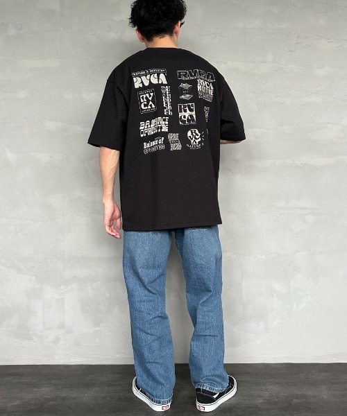 RVCA（ルーカ）の「[RVCA/ルーカ] BILL BOARD バックプリント ショートスリーブTシャツ（Tシャツ/カットソー・レディース・ブラック/オフホワイト・M/L/XL）」の20枚目の写真