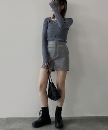 ハイウエストショートパンツ/highwaist short pants ミニ丈 シンプル カジュアル 綺麗め 韓国 後ろゴム モノトーン