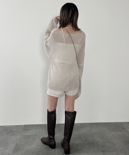 Reurie'(レウリィ)の「ハイウエストショートパンツ/highwaist short pants ミニ丈 シンプル カジュアル 綺麗め 韓国 後ろゴム モノトーン(その他パンツ・レディース・グレー/ブラック/アイボリー・FREE)」の10枚目の写真