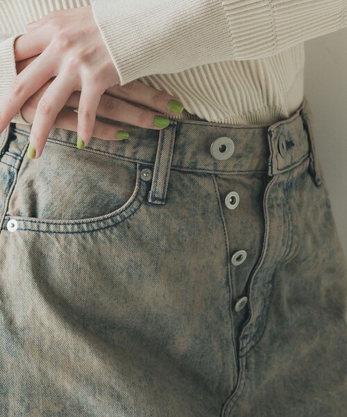 PUBLIC TOKYO（パブリックトウキョウ）の「MULTIDENIM MINISKIRT