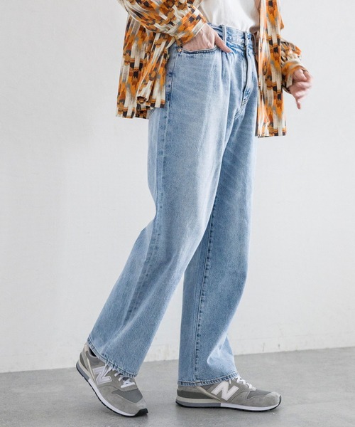 RAGEBLUE（レイジブルー）の「LOOSE FIT OVER DYE VINTAGE DENIM BAGGY