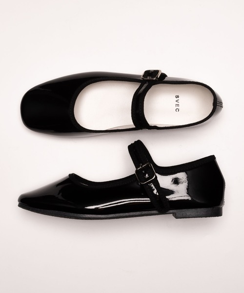 SVEC（シュベック）の「スクエアトゥ カンフーシューズ / パンプス（パンプス・レディース・ホワイト/ブラウン/ブラック系その他/レオパード/シルバー/チョコ・38/39/37/40/36/35）」の12枚目の写真