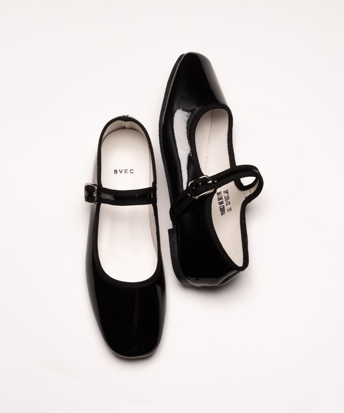 SVEC（シュベック）の「スクエアトゥ カンフーシューズ / パンプス（パンプス・レディース・ホワイト/ブラウン/ブラック系その他/レオパード/シルバー/チョコ・38/39/37/40/36/35）」の11枚目の写真
