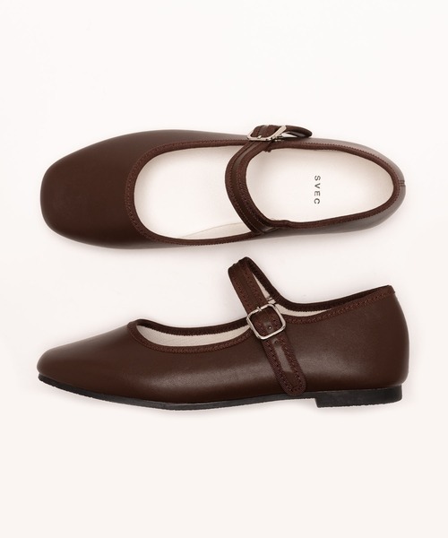 SVEC（シュベック）の「スクエアトゥ カンフーシューズ / パンプス（パンプス・レディース・ホワイト/ブラウン/ブラック系その他/レオパード/シルバー/チョコ・38/39/37/40/36/35）」の20枚目の写真