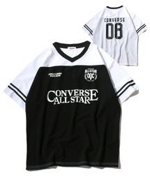 CONVERSE（コンバース）の「別注 CONVERSE（コンバース）ゲームシャツ/ナンバリング ユニフォームTシャツ/吸汗速乾・UVカット・接触冷感・耐塩素 メンズ レディース ユニセックス（Tシャツ/カットソー・メンズ）」