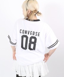 CONVERSE（コンバース）の「別注 CONVERSE(コンバース)ゲームシャツ ナンバリング ユニフォームTシャツ 吸汗速乾・UVカット・接触冷感・耐塩素 メンズ レディース ユニセックス（Tシャツ/カットソー）」