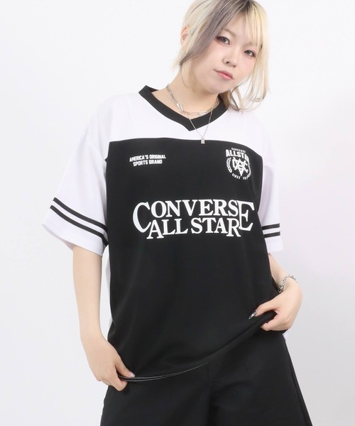 セール】別注 CONVERSE（コンバース）ゲームシャツ/ナンバリング