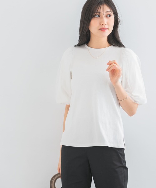 ROSSOPURO 売れ筋商品|||ロッソピューロ Tシャツ トップス レディース Tops White CORSO ROSSO（コルソロッソ）Tシャツ・カットソー 白 サイズ:2(M