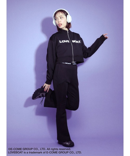 LOVE BOAT（ラブ・ボート）の「■別注　LOVE　BOAT　フレアパンツ（その他パンツ・レディース・ブラック/レオパード・FREE）」の5枚目の写真