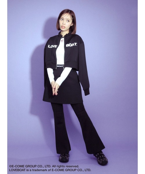 LOVE BOAT（ラブ・ボート）の「■別注　LOVE　BOAT　フレアパンツ（その他パンツ・レディース・ブラック/レオパード・FREE）」の6枚目の写真