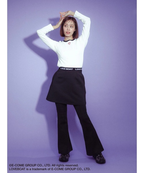 LOVE BOAT（ラブ・ボート）の「■別注　LOVE　BOAT　フレアパンツ（その他パンツ・レディース・ブラック/レオパード・FREE）」の8枚目の写真