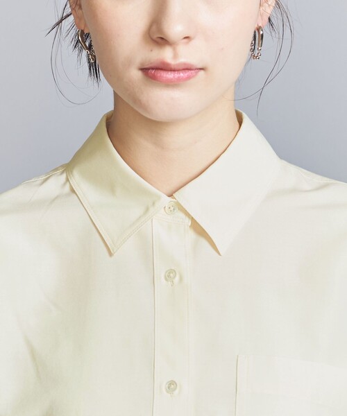 新品未使用　BEAUTY＆YOUTH　ポケットドルマンスリーブ　5分袖シャツ BEAUTY&YOUTH UNITED ARROWS（ビューティーアンドユース