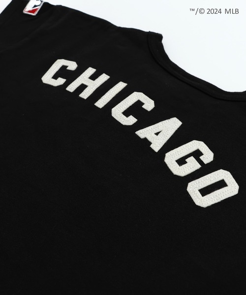 MLB（メジャーリーグベースボール）の「MLB ロゴ半袖Tシャツ（Tシャツ/カットソー・キッズ・レッド/ホワイト/グリーン/ブルー/ネイビー/ブラック・100cm/90cm/120cm/110cm/150cm/140cm/130cm）」の10枚目の写真