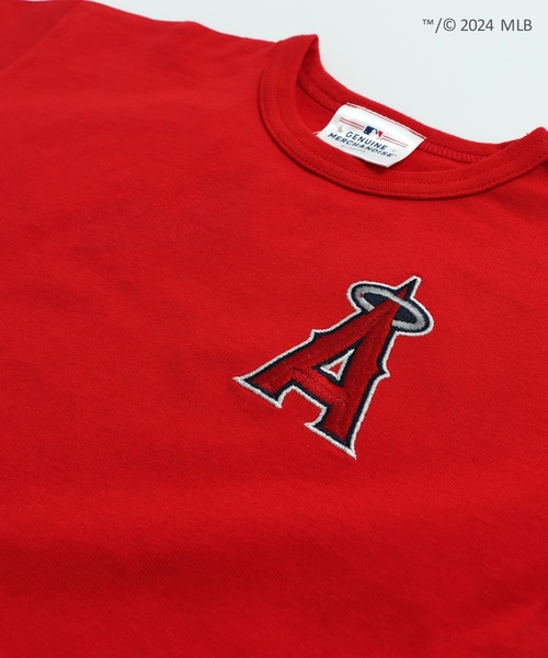 MLB（メジャーリーグベースボール）の「MLB ロゴ半袖Tシャツ（Tシャツ/カットソー・キッズ・レッド/ホワイト/グリーン/ブルー/ネイビー/ブラック・100cm/90cm/120cm/110cm/150cm/140cm/130cm）」の11枚目の写真