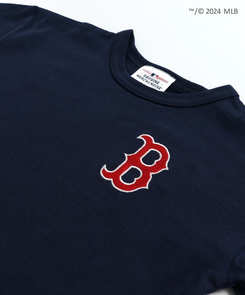 MLB（メジャーリーグベースボール）の「MLB ロゴ半袖Tシャツ（Tシャツ/カットソー・キッズ・レッド/ホワイト/グリーン/ブルー/ネイビー/ブラック・100cm/90cm/120cm/110cm/150cm/140cm/130cm）」の15枚目の写真