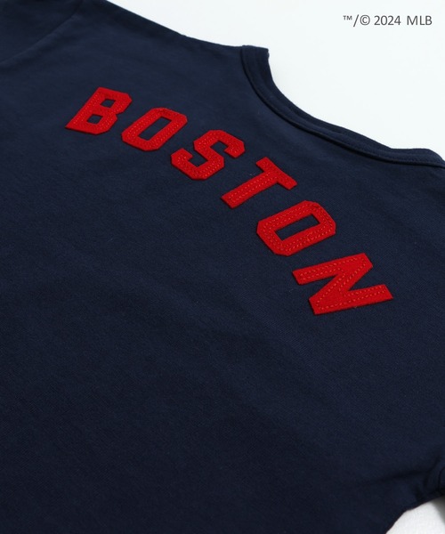 MLB（メジャーリーグベースボール）の「MLB ロゴ半袖Tシャツ（Tシャツ/カットソー・キッズ・レッド/ホワイト/グリーン/ブルー/ネイビー/ブラック・100cm/90cm/120cm/110cm/150cm/140cm/130cm）」の16枚目の写真