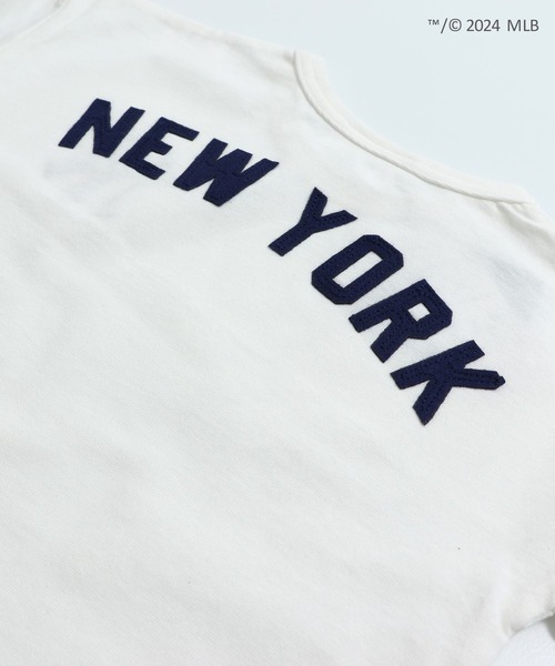 MLB（メジャーリーグベースボール）の「MLB ロゴ半袖Tシャツ（Tシャツ/カットソー・キッズ・レッド/ホワイト/グリーン/ブルー/ネイビー/ブラック・100cm/90cm/120cm/110cm/150cm/140cm/130cm）」の18枚目の写真