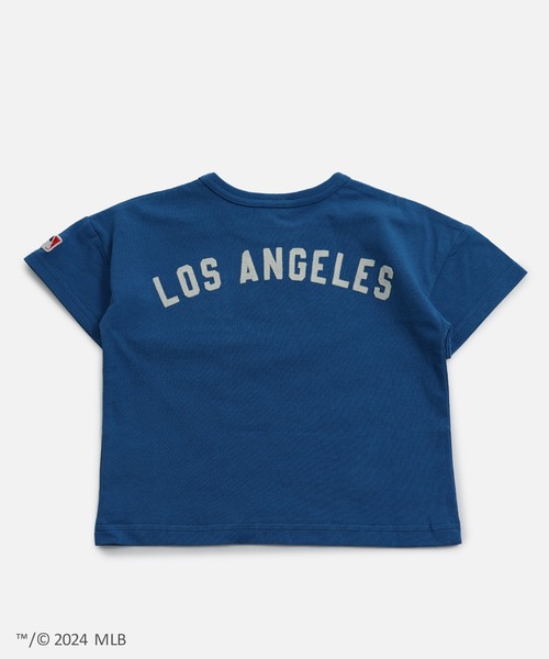 MLB（メジャーリーグベースボール）の「MLB ロゴ半袖Tシャツ（Tシャツ/カットソー・キッズ・レッド/ホワイト/グリーン/ブルー/ネイビー/ブラック・100cm/90cm/120cm/110cm/150cm/140cm/130cm）」の20枚目の写真