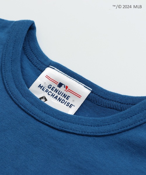 MLB（メジャーリーグベースボール）の「MLB ロゴ半袖Tシャツ（Tシャツ/カットソー・キッズ・レッド/ホワイト/グリーン/ブルー/ネイビー/ブラック・100cm/90cm/120cm/110cm/150cm/140cm/130cm）」の21枚目の写真