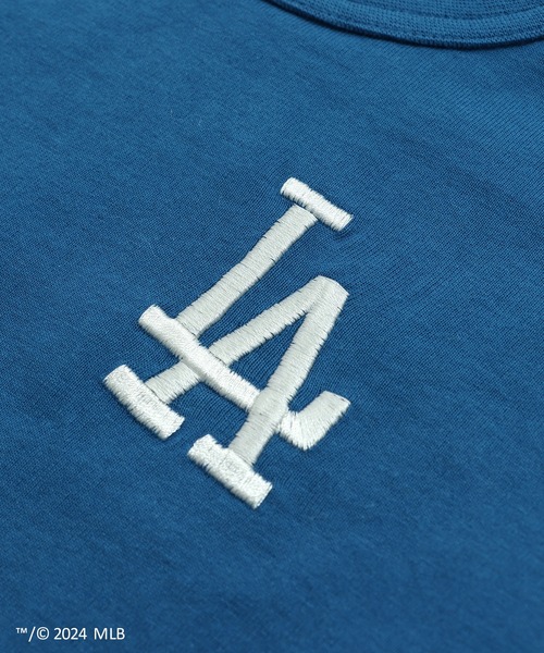 MLB（メジャーリーグベースボール）の「MLB ロゴ半袖Tシャツ（Tシャツ/カットソー・キッズ・レッド/ホワイト/グリーン/ブルー/ネイビー/ブラック・100cm/90cm/120cm/110cm/150cm/140cm/130cm）」の22枚目の写真