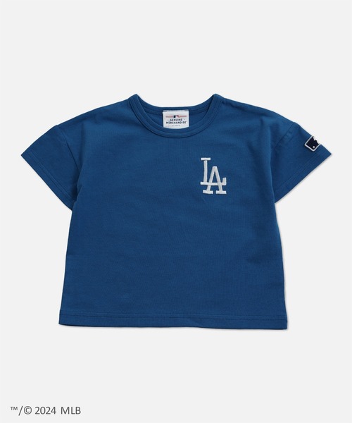 MLB（メジャーリーグベースボール）の「MLB ロゴ半袖Tシャツ（Tシャツ/カットソー・キッズ・レッド/ホワイト/グリーン/ブルー/ネイビー/ブラック・100cm/90cm/120cm/110cm/150cm/140cm/130cm）」の19枚目の写真