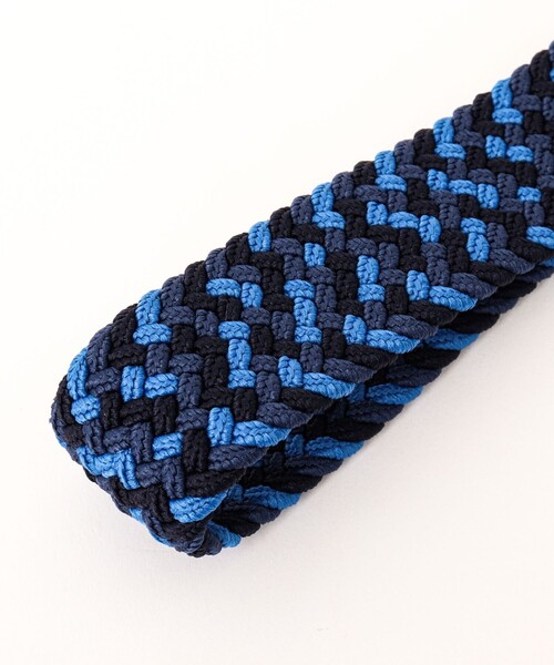 NOLLEY’S(ノーリーズ)の「【SWOLE PANDA/スウォール パンダ】RECYCLED WOVEN BELT ZIGZAG ゴムメッシュベルト(ベルト・メンズ・ブルー系その他/ベージュ系その他/ホワイト系その他・FREE)」の22枚目の写真