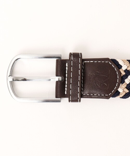 NOLLEY’S(ノーリーズ)の「【SWOLE PANDA/スウォール パンダ】RECYCLED WOVEN BELT ZIGZAG ゴムメッシュベルト(ベルト・メンズ・ブルー系その他/ベージュ系その他/ホワイト系その他・FREE)」の14枚目の写真