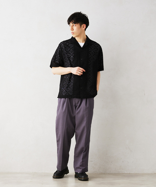 JOURNAL STANDARD relume（ジャーナルスタンダード　レリューム）の「【NATION WIDE / ネーションワイド】ワークスラックス（スラックス・メンズ・チャコールグレー/ブラック/キャメル・MEDIUM/LARGE）」の7枚目の写真