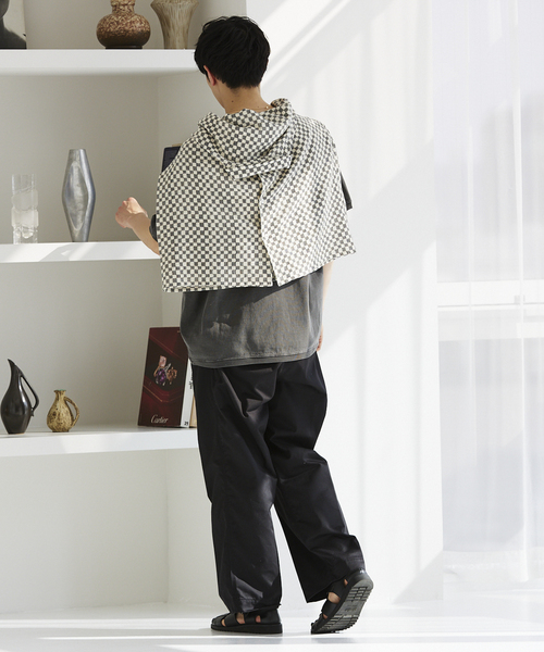 JOURNAL STANDARD relume（ジャーナルスタンダード　レリューム）の「【NATION WIDE / ネーションワイド】ワークスラックス（スラックス・メンズ・チャコールグレー/ブラック/キャメル・MEDIUM/LARGE）」の12枚目の写真