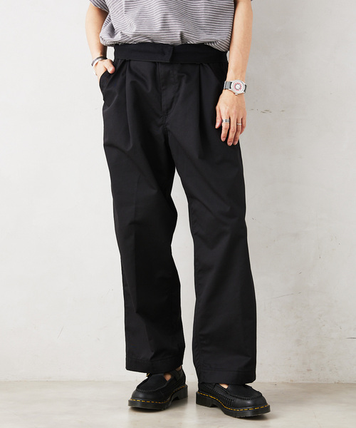 JOURNAL STANDARD relume（ジャーナルスタンダード　レリューム）の「【NATION WIDE / ネーションワイド】ワークスラックス（スラックス・メンズ・チャコールグレー/ブラック/キャメル・MEDIUM/LARGE）」の21枚目の写真