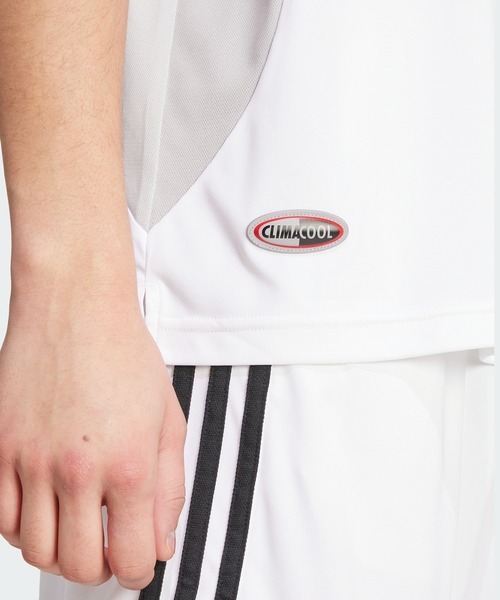 adidas（アディダス）の「クライマクール ジャージー / アディダスオリジナルス adidas Originals（Tシャツ/カットソー・メンズ・ホワイト/ブラック・XX-LARGE/3XL/LARGE/MEDIUM/SMALL/X-LARGE/X-SMALL）」の5枚目の写真