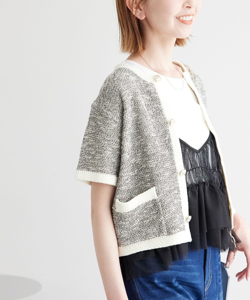 ROPE' PICNIC（ロペピクニック）の「金ボタンハーフスリーブ