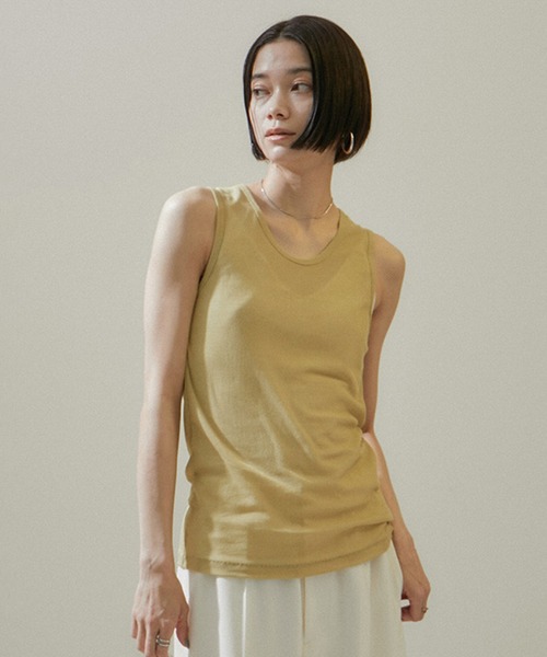 ◯0068KP◯ ATELIER SIX タンクトップ 女性