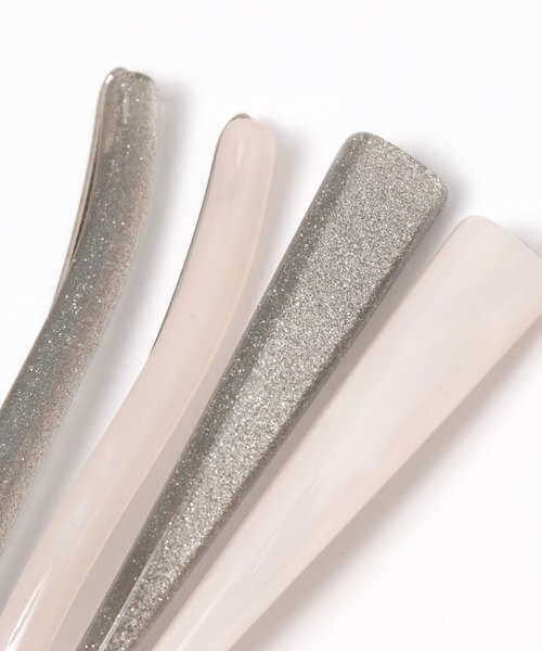 GLOBAL WORK（グローバルワーク）の「4SETアソートピン/AND YUA ANY/117281（ヘアピン・キッズ・アイボリー/シルバー・FREE）」の6枚目の写真