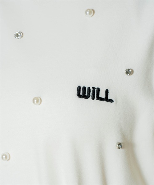 WILLSELECTION（ウィルセレクション）の「ランダムラインストーンロゴTシャツ（Tシャツ/カットソー・レディース・イエロー/ピンク/オフホワイト・SMALL/MEDIUM）」の13枚目の写真