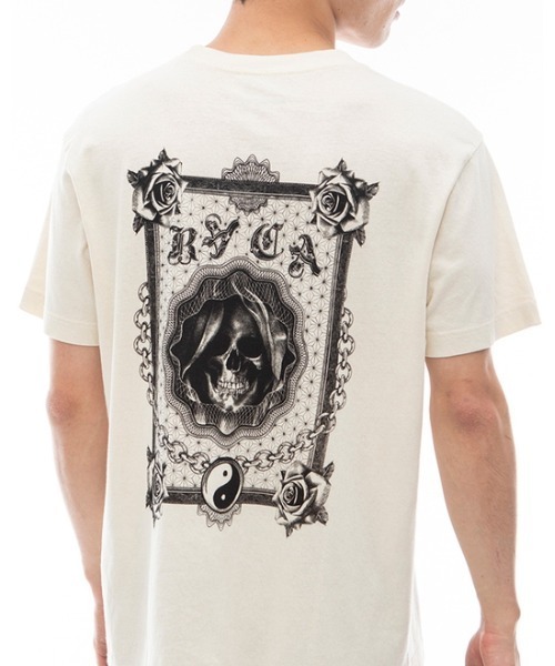RVCA(ルーカ)の「RVCA メンズ 【BENJAMIN JEANJEAN】 DREAM REAPER SS Tシャツ 【2024年夏モデル】/ルーカ半袖バックプリントTシャツ(Tシャツ/カットソー・メンズ・グレー/ブラック・X-LARGE/MEDIUM/SMALL/LARGE)」の11枚目の写真