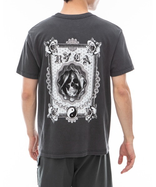 RVCA(ルーカ)の「RVCA メンズ 【BENJAMIN JEANJEAN】 DREAM REAPER SS Tシャツ 【2024年夏モデル】/ルーカ半袖バックプリントTシャツ(Tシャツ/カットソー・メンズ・グレー/ブラック・X-LARGE/MEDIUM/SMALL/LARGE)」の20枚目の写真