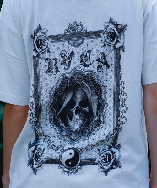 RVCA(ルーカ)の「RVCA メンズ 【BENJAMIN JEANJEAN】 DREAM REAPER SS Tシャツ 【2024年夏モデル】/ルーカ半袖バックプリントTシャツ(Tシャツ/カットソー・メンズ・グレー/ブラック・X-LARGE/MEDIUM/SMALL/LARGE)」の13枚目の写真