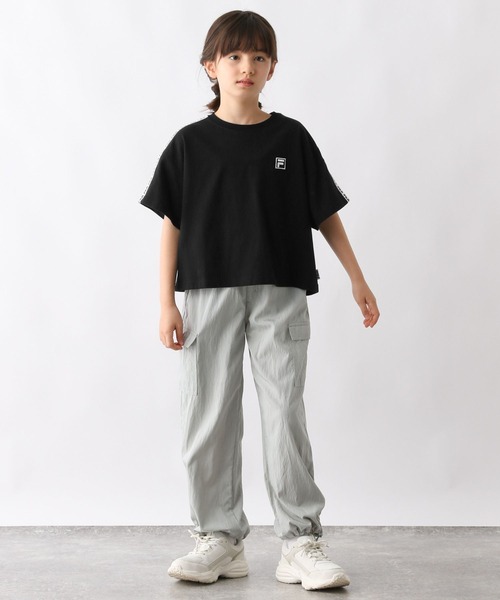 FILAコラボ／ラインT半袖/117104（Tシャツ/カットソー）｜GLOBAL WORK