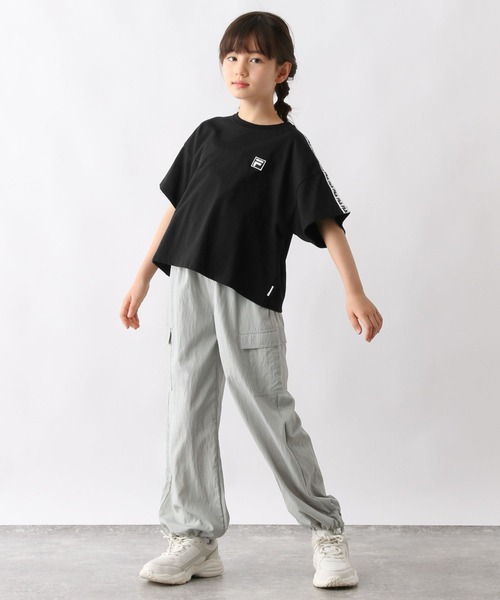 FILAコラボ／ラインT半袖/117104（Tシャツ/カットソー）｜GLOBAL WORK