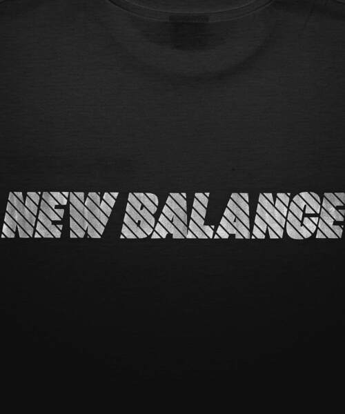 NEW BALANCE（ニューバランス）の「NEW BALANCE　MET24 Reflection NB Logo T-Shirts（Tシャツ/カットソー・メンズ・ブラック/ホワイト・LARGE/MEDIUM/X-LARGE）」の6枚目の写真