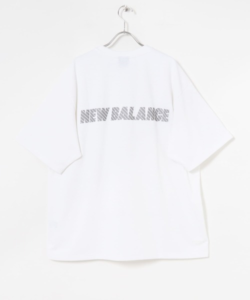 NEW BALANCE（ニューバランス）の「NEW BALANCE　MET24 Reflection NB Logo T-Shirts（Tシャツ/カットソー・メンズ・ブラック/ホワイト・LARGE/MEDIUM/X-LARGE）」の17枚目の写真