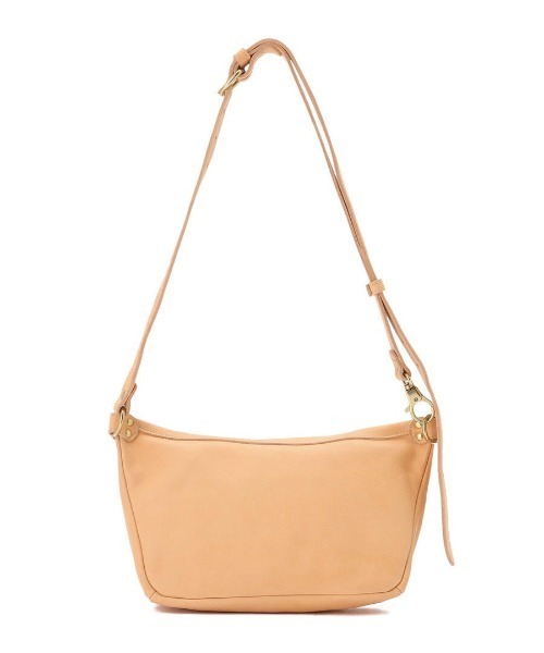 IL BISONTE（イルビゾンテ）の「IL BISONTE / ORIGINAL LEATHER / SHOULDER BAG（ショルダーバッグ・レディース・グレー/ブラック/ナチュラル/ライトブラウン/グリーン/ダークブラウン/レンガ・FREE）」の10枚目の写真