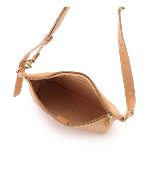 IL BISONTE（イルビゾンテ）の「IL BISONTE / ORIGINAL LEATHER / SHOULDER BAG（ショルダーバッグ・レディース・グレー/ブラック/ナチュラル/ライトブラウン/グリーン/ダークブラウン/レンガ・FREE）」の13枚目の写真