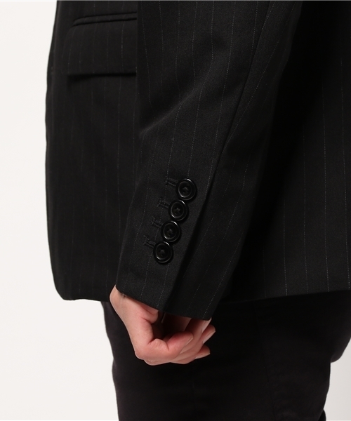 WEGO（ウィゴー）の「WEGO/ノッチド2ボタンテーラードジャケット（テーラードジャケット・メンズ・グレー/ブルー系その他/ネイビー/ブラック・MEDIUM/LARGE）」の12枚目の写真